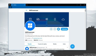 Twitter App将不再支持Windows平台