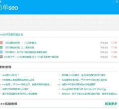 简单seo教程网